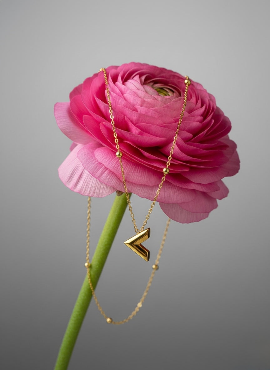 Gold Triangular Bracelet