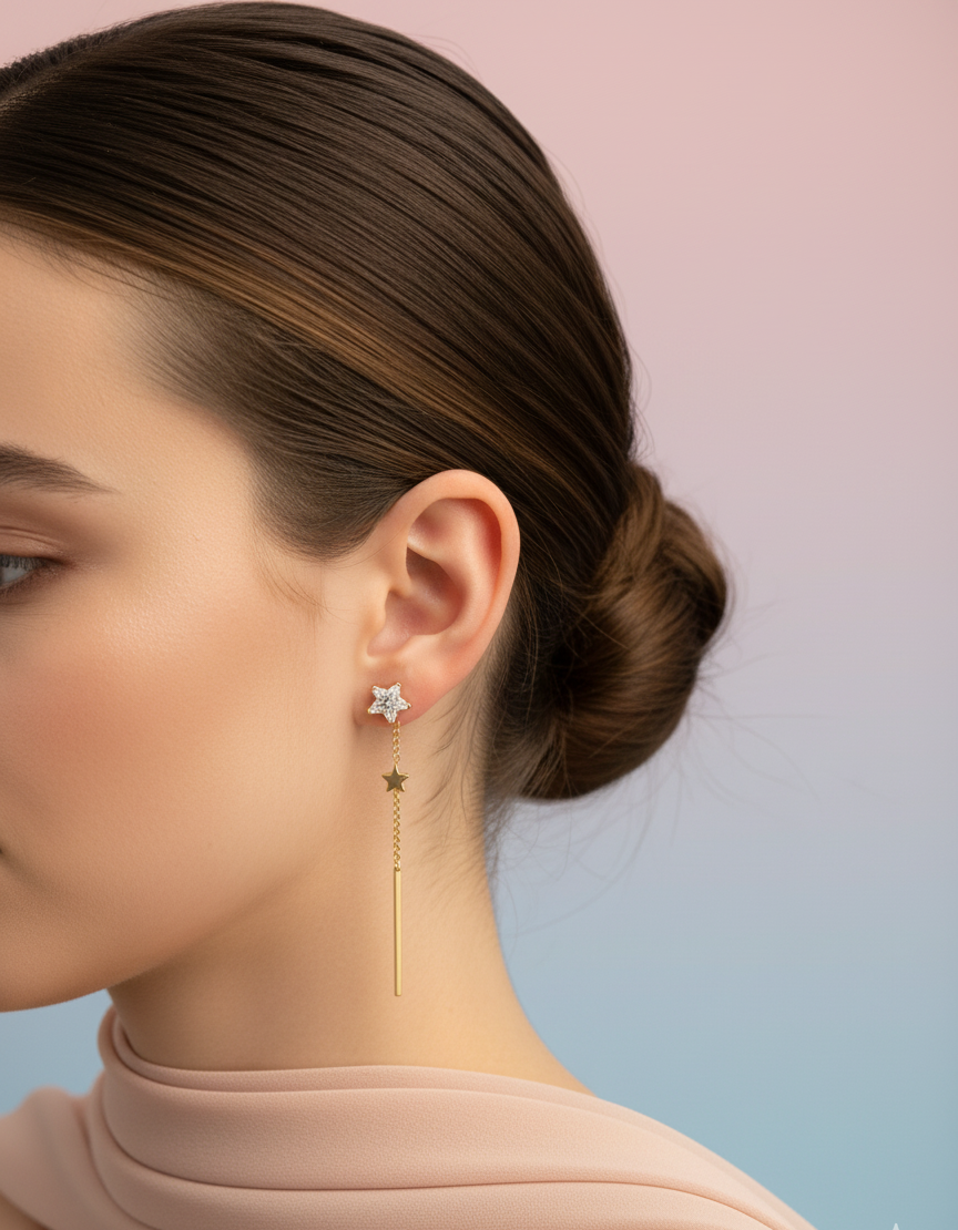 Dual Starlight Earrings