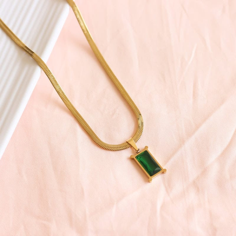 A Gold Herringbone (Snake) Chain