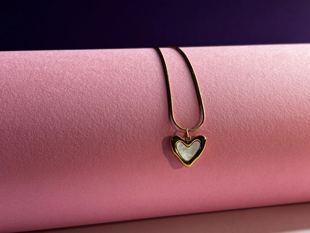 Heart-Shaped Locket Necklace