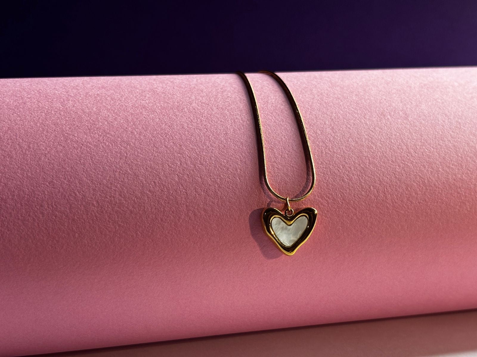 Heart-Shaped Locket Necklace