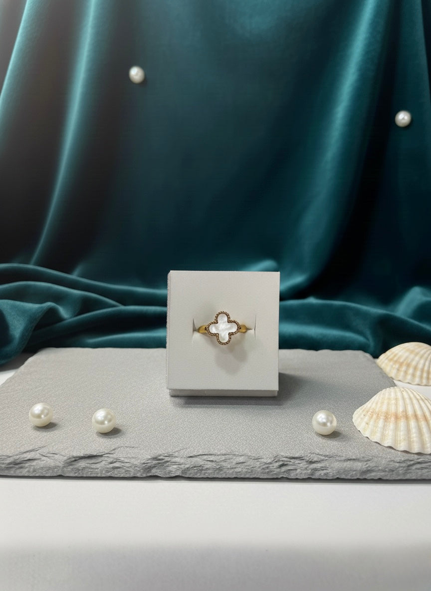 Four-Leaf Clover Ring